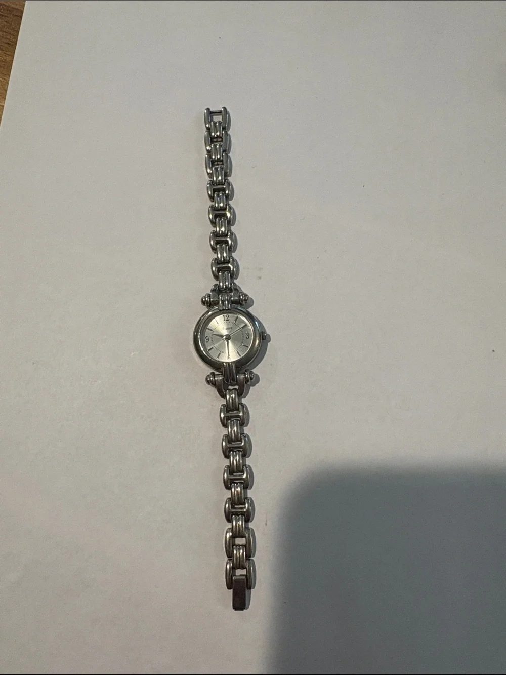 Classic Silver-Tone Women's Bracelet Watch